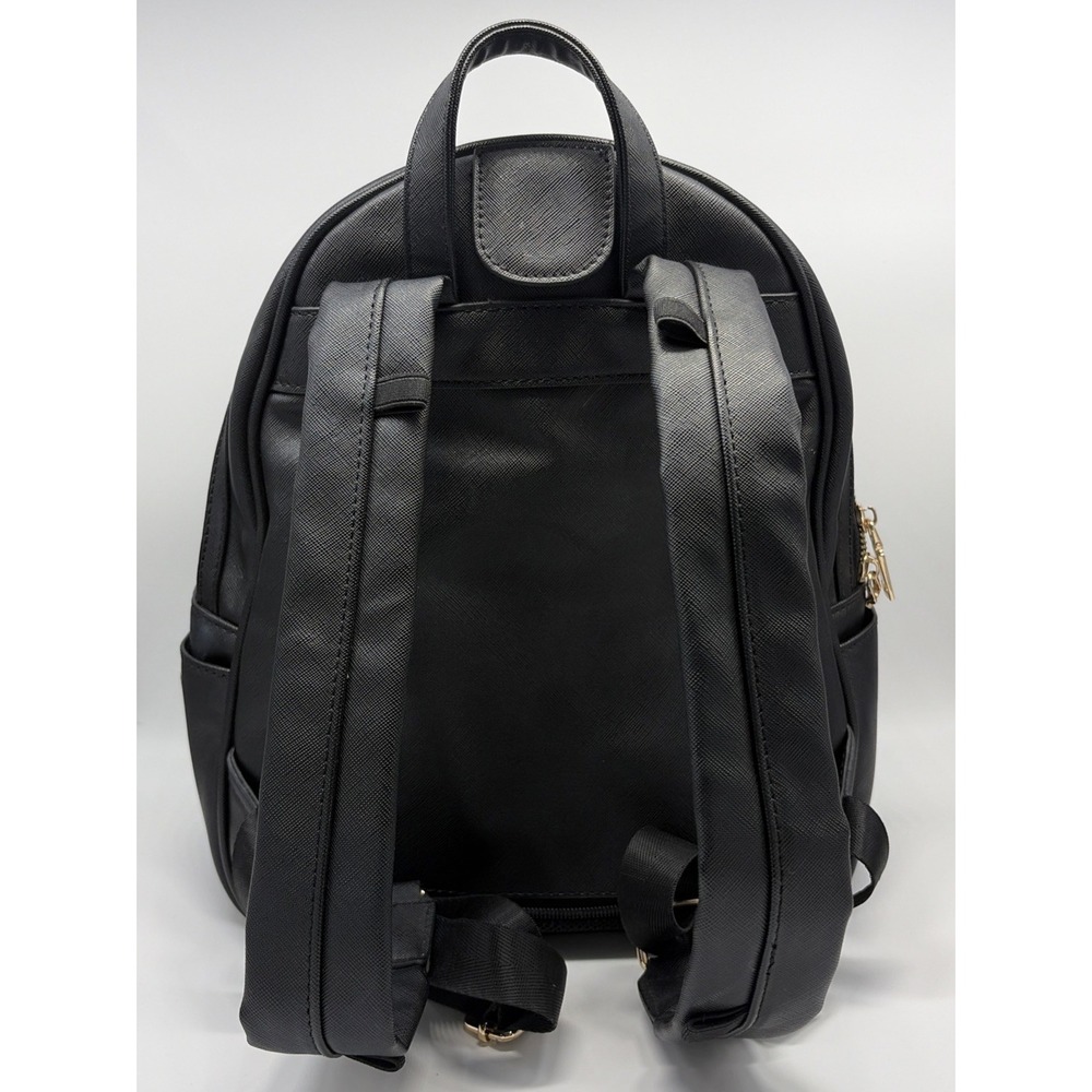 Designer Park Company DP Co Rope Drop Backpack Black Pin Trading Minnie Ears - Picture 2 of 8